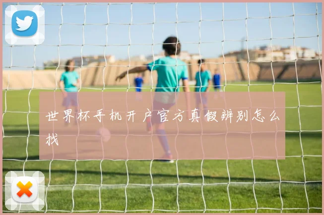 世界杯手机开户官方真假辨别怎么找